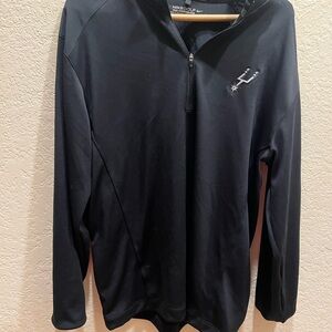 Nike Golf Black and Gray Performance Pullover